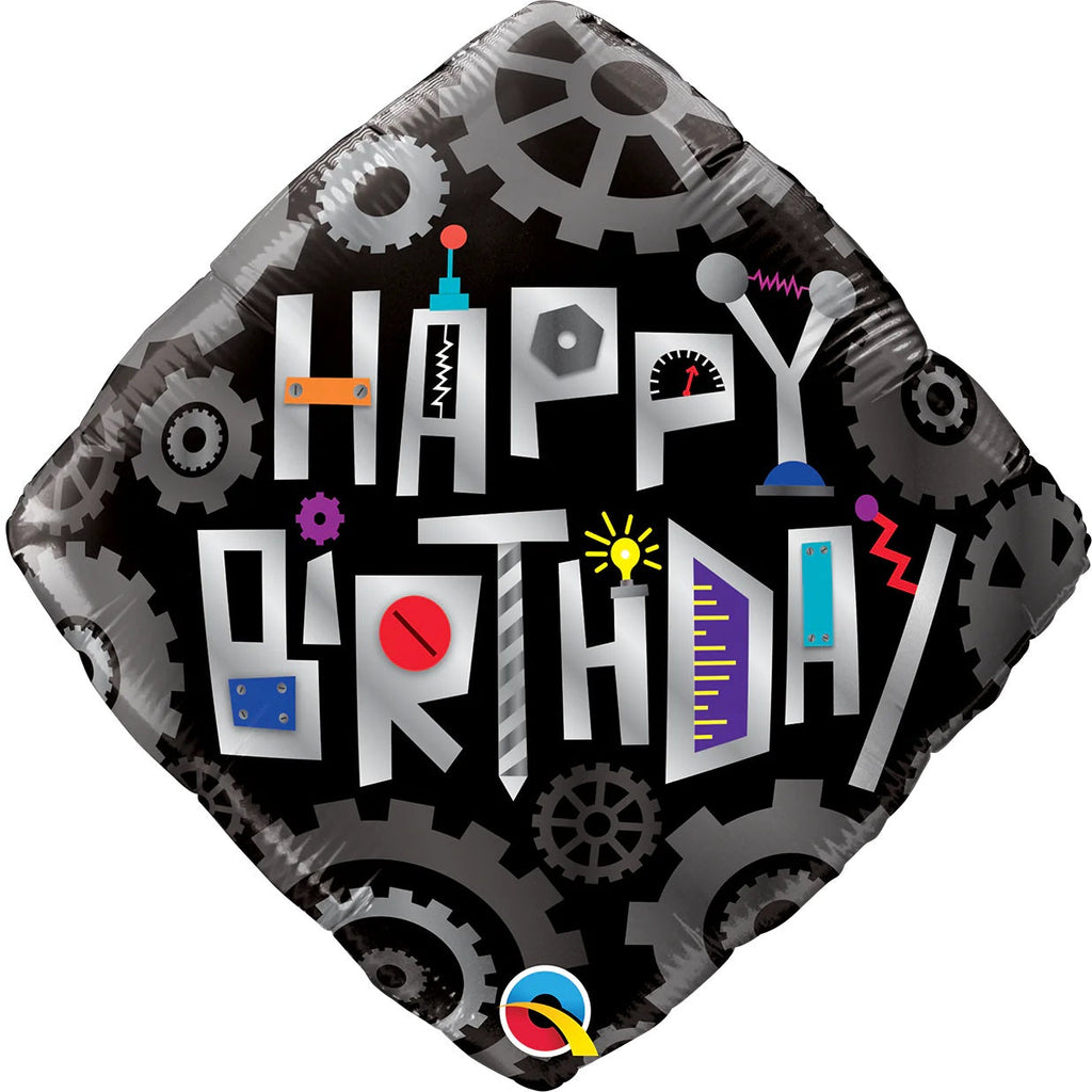 qualatex-birthday-robot-cogwheels-foil-balloon-18in-qual-16443
