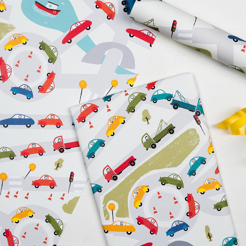 rex-traffic-jam-wrapping-paper- (3)