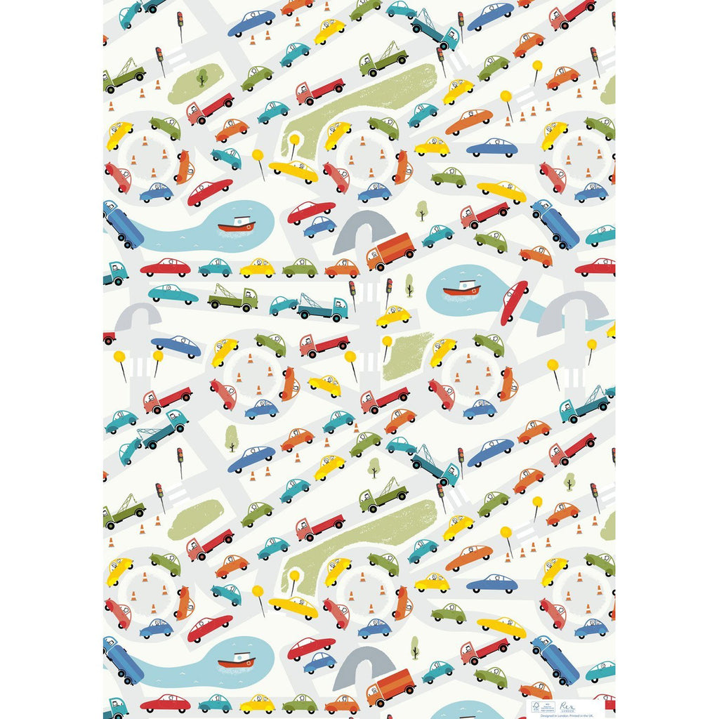 rex-traffic-jam-wrapping-paper- (2)