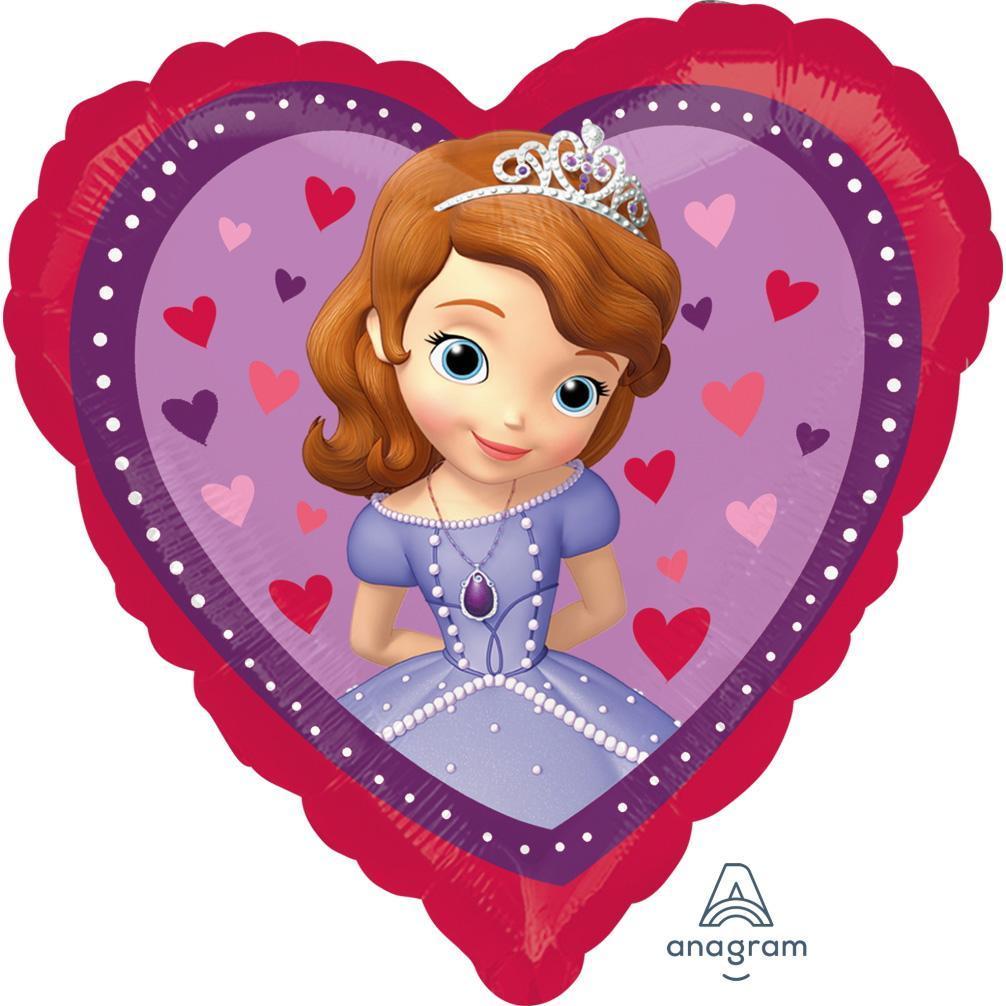 sofia-the-first-love-heart-foil-balloon-18in-46cm-29840-1
