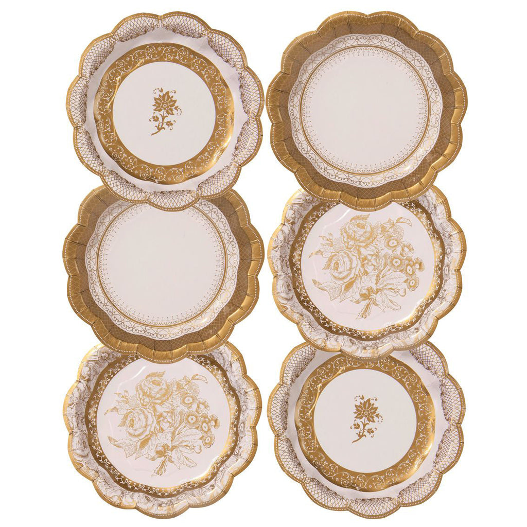 talking-tables-gold-procelain-small-paper-plates-pack-of-12-talk-4017084