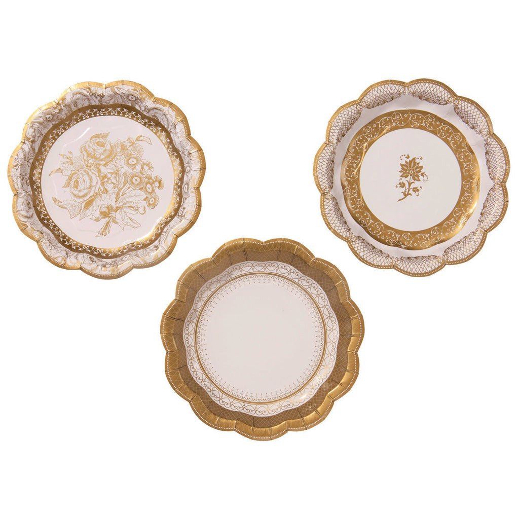 talking-tables-gold-procelain-small-paper-plates-pack-of-12-talk-4017084
