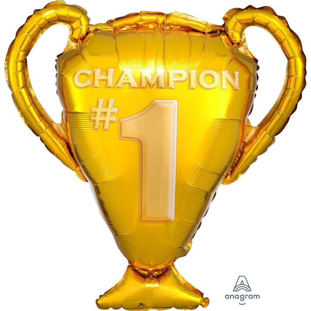 trophy-champion-#1-gold-die-cut-foil-balloon-25in-x-28in-64cm-x-72cm-35393-1