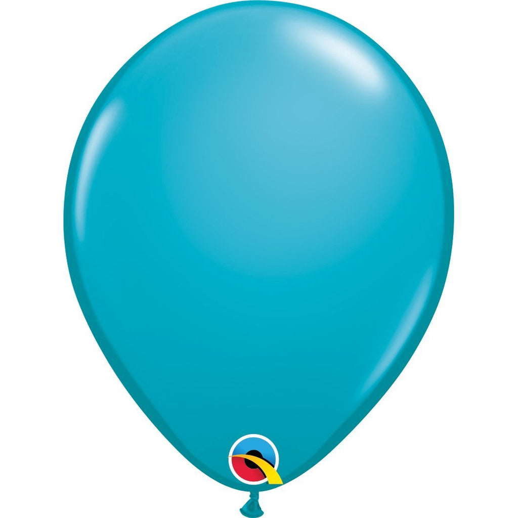 tropical-teal-round-plain-latex-balloon-11in-28cm-43799-1