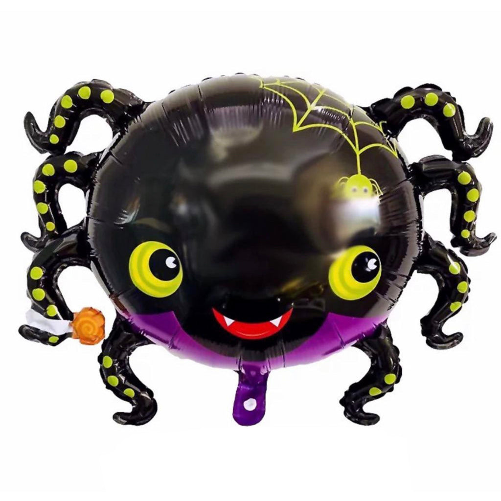 usuk-halloween-spider-with-purple-bottom-foil-balloon-22in-usuk-fb-00291