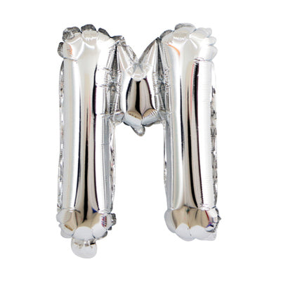 usuk-letter-m-silver-air-filled-foil-balloon-13-5in-usuk-fb-l-00065