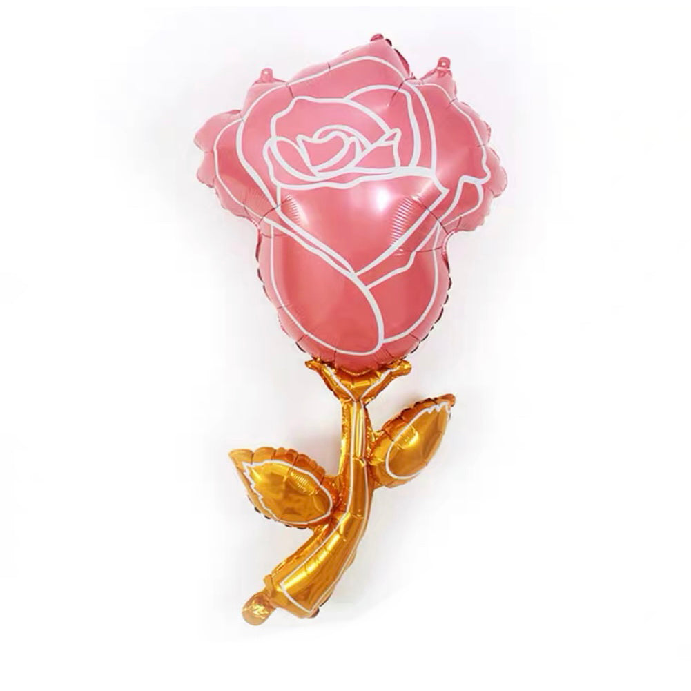 usuk-pink-rose-shape-foil-balloon-35in-usuk-fb-00189