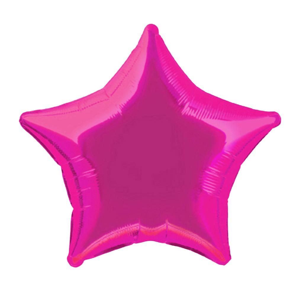 usuk-rose-red-star-foil-balloon-24in-usuk-fb-s-00162